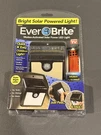 Everbrite Solar Powered Motion-activated Led Outdoor Light (as Seen Tv) Nib. Fixed Price $15.00.