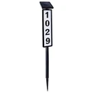 Forup Solar Lighted House Address Numbers Sign, Powered Light, Led Illuminated. Fixed Price $36.04.