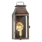 Valley Forge Outdoor Wall Light In Solid Antique Copper - 1. Fixed Price $319.95.