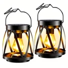 Garpar Solar Lights Outdoor Waterproof, Upgraded Metal Lantern, Brighter Auto. Fixed Price $37.99.
