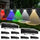 Solar Fence Lights Outdoor 8 Pack, Warm White & Cool 6 Colored+rgb Co.... Fixed Price $37.93.