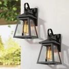 Classy Leaves Black Outdoor Wall Light, Modern Farmhouse, Sconce. Fixed Price $47.99.