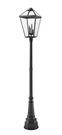 Z-lite 579PHXLXR-564P Talbot Light 117" Tall Outdoor Single Black. Fixed Price $1467.10.
