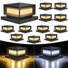 12 Pack Solar Powered Cap Lights Outdoor For 4X4/6X6 Wood/vinyl Posts, W.... Fixed Price $119.72.