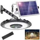 Ropelux Solar Lights Indoor Outdoor, 3000LM Dimmable 5 Modes (2 1 Pack, Black. Fixed Price $46.38.