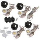 Dekor Led Recessed Stair Lights Step Lighting For Indoor Outdoor Use (hammere.... Fixed Price $259.48.