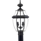 Quoizel NY9042 Bronze Newbury 2-LIGHT 21"H Post Lantern With Clear Glass. Fixed Price $147.99.
