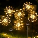 Solar Garden Lights, New Upgraded 2 Pack 180 Leds Waterproof Outdoor Decorati.... Fixed Price $21.59.