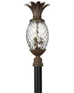 Copper Bronze Led Post Top Or Pier Mount Lantern From The Plantation Collection. Fixed Price $1534.00.
