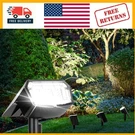 4 Pack High Brightness Solar Spotlights - Waterproof For Garden & Pathway. Fixed Price $45.86.