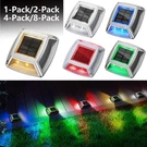 Claoner 1 Pack Solar Deck Lights Outdoor Driveway Dock Step. Fixed Price $8.99.