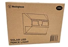 (2 Pack) Westinghouse Solar Led Fence Light SR58FA02A-08. Fixed Price $15.99.