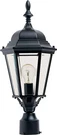 Maxim Lighting Westlake 1005BK Exterior Traditional Black Lamp Post Lantern 110V. Fixed Price $89.95.