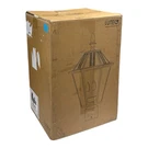 12513LE4 Sl Head Led Post Solar Light Outdoor Dusk Dawn Vintage Street. Fixed Price $149.45.
