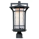 Maxim Lighting 65780WGBO Oakville Led E26 1-LIGHT 10" Wide Black Oxide Outdoor. Fixed Price $228.00.
