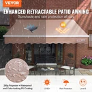 Vevor Manual Retractable Awning, Balcony. Fixed Price $242.28.