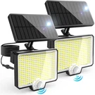 Auderwin 294 Led Split Solar Motion Sensor Outdoor Light 2600LM Flood. Fixed Price $49.98.