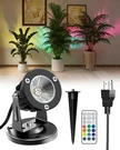 Rgbw Led Spot Lights Indoor & Outdoor IP65 Water Resistant Uplighting Plant. Fixed Price $34.95.