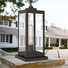 Quoizel Westover 16" High Western Bronze Outdoor Pier Light. Fixed Price $169.99.