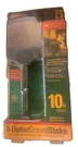Stanley 3 Outlet Ground Stake W Hinged Cover Green Outdoor Unused. Fixed Price $15.89.