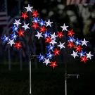 Reyeeinc Solar 4TH Of July Stake Lights, Red White And Blue Outdoor De.... Fixed Price $37.78.