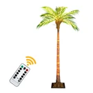 4.6FT Artificial Palm Tree Light With Remote Control For Indoor Home Decor, Pool. Fixed Price $138.51.