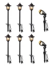Edishine Low Voltage Landscape Lighting Kit 8-PC, 6 Path & 2 Spot Lights. Fixed Price $169.99.