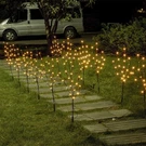 Vanthylit Set Of 3PK 30" Brown Lighted Twig Stakes 120 Warm White Pathway L.... Fixed Price $39.14.