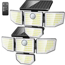 Adewalk Outdoor Solar Light - Upgrade 3000LM 188 Led Motion Sensor For 4 Head.... Fixed Price $55.28.