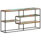 Vidaxl Sideboard Mixed-color Solid Reclaimed Wood, Powder-coated Steel. Fixed Price $324.99.