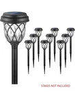 Excmark 10 Pack Solar Lights Outdoor Garden Pathway, Warm White. Fixed Price $44.95.