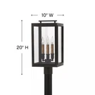 Hinkley Lighting Sutcliffe 3 Outdoor Post Top/pier Mount, Bronze 2911OZ. Fixed Price $355.50.