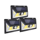 Fwieurow Upgrade 3-PACK Solar Motion Sensor Lights With Magnet, Ultra Bright. Fixed Price $74.58.