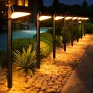 8PACK Led Solar Pathway Outdoor Lawn Landscape Spotlight Garden Decor Lamp. Fixed Price $31.27.