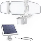 Triple Head Solar Led Flood Lights With Motion & Dusk-to-dawn Sensor, 3000 Lumen. Fixed Price $71.99.