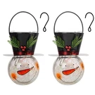 Starsoul 2PK Snowman Solar Lanterns Garden Christmas Outdoor Hanging Waterproof. Fixed Price $76.17.