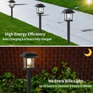 Greluna Solar Lights Outdoor, 6 Pack Waterproof Auto On/off Pathway. Fixed Price $41.91.