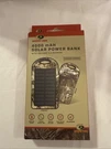 Mossy Oak Solar/usb Power Bank/led LIGHT/2 Outputs/ Rugged Design 4000MAH. Fixed Price $15.00.
