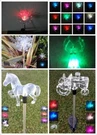 Garden Decoration Solar Powered Color Changing Pathway Lawn Patio Stake Light. Fixed Price $16.99.