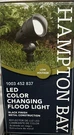 Hampton Bay Integrated Led Outdoor Flood Light Hardwired Cct Low Voltage Black. Fixed Price $17.99.
