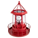 Enajucy Solar Lighthouse Rotating - 360 Degree Houses Lamp For Ya.... Fixed Price $40.04.