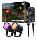 Govee H7093 Outdoor Spotlights Rgbw Led Lighting 2-PACK Black Brand New. Fixed Price $99.99.