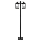 Livex Nyack 6 Outdoor Post Light, Black/nickel Cluster/clear 20599-04. Fixed Price $3999.96.