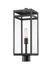 Z-lite 596PHBR Nuri 22" Tall Outdoor Single Head Post Light Black. Fixed Price $186.00.