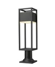 Z-lite 585PHMR-533PM-LED Barwick 23" Tall Marine Grade Black. Fixed Price $251.60.