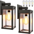 Solar Wall Lights Outdoor, Sconce Lantern With 3 Lighting Modes & Motio.... Fixed Price $84.13.