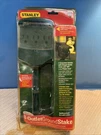 Stanley 3 Outlet Ground Stake Hinged Cover Green Outdoor New Package. Fixed Price $9.09.
