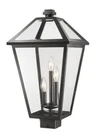 Z-lite 579PHXLS-BK Talbot Black 3 Light 22" Tall Outdoor Single Head Post. Fixed Price $207.85.