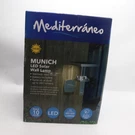 Mediterraneo Munich Led Solar Outdoor Wall Cylinder Light Stainless Steel. Fixed Price $18.57.