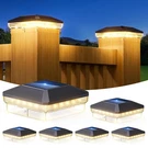 4X4 Solar Post Cap Lights Outdoor With 3 Modes, 6 Pack 40 Leds Fence Sol.... Fixed Price $56.73.